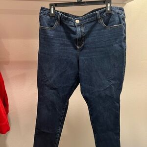 American Eagle Outfitters Dark Blue Skinny Jeans